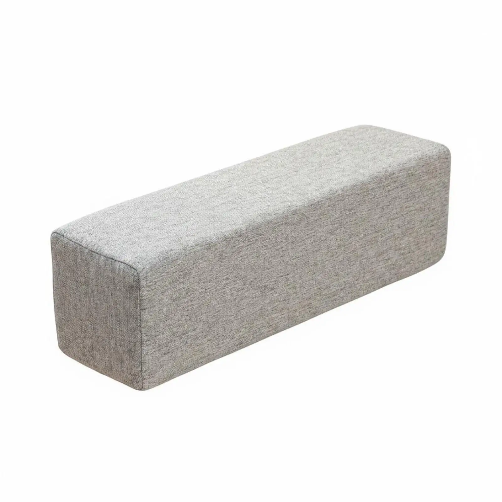 Modern Faux Linen Square Sofa Pillow Armrest Cushion Decorative Bolster for Home Seating Area