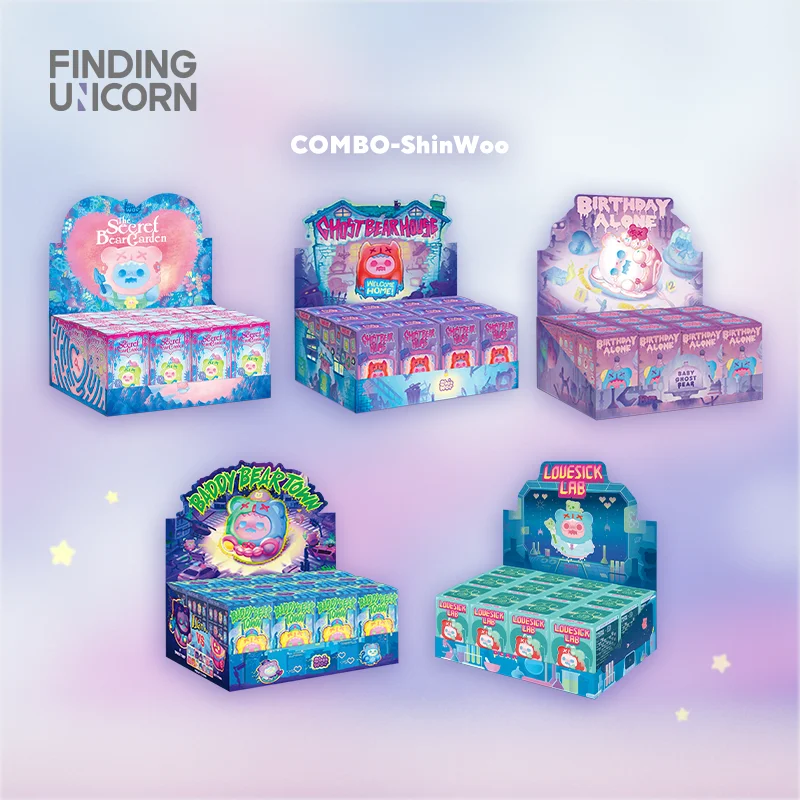 FINDING UNICORN TRAVELING INTO THE FUTURE  LUCKY BAG  WHOLE SET ACTION FIGURE KID TOY GIFT MYSTERY BOX COLLECTIBLE BIRTHDAY GIFT