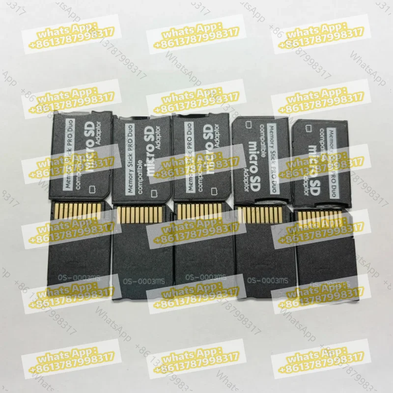20pcs/lot Tf Sd Card To  Duo Memory Card Single Adaptor for Psp Converter