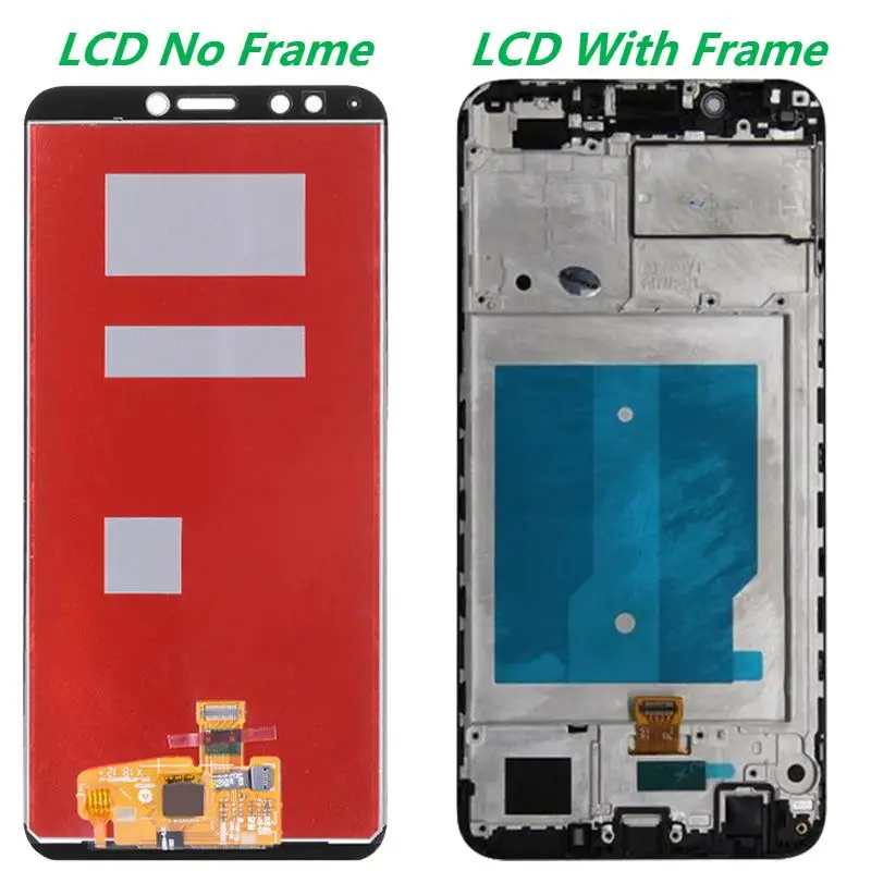 Original 5.99'' Y7 2018 LCD For Huawei Y7 Prime 2018 LCD Display With Frame Huawei Y7 Pro 2018 LDN-L21 L01Touch Screen Digitizer