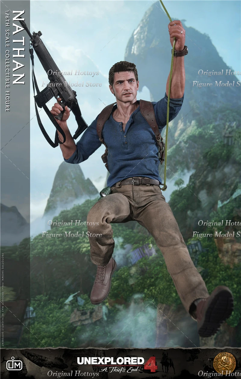 Limtoys LIM012 1/6 Scale Male Soldier Nathan Drake Mysterious Adventurer Full Set 12-inches Action Figure Model Collection