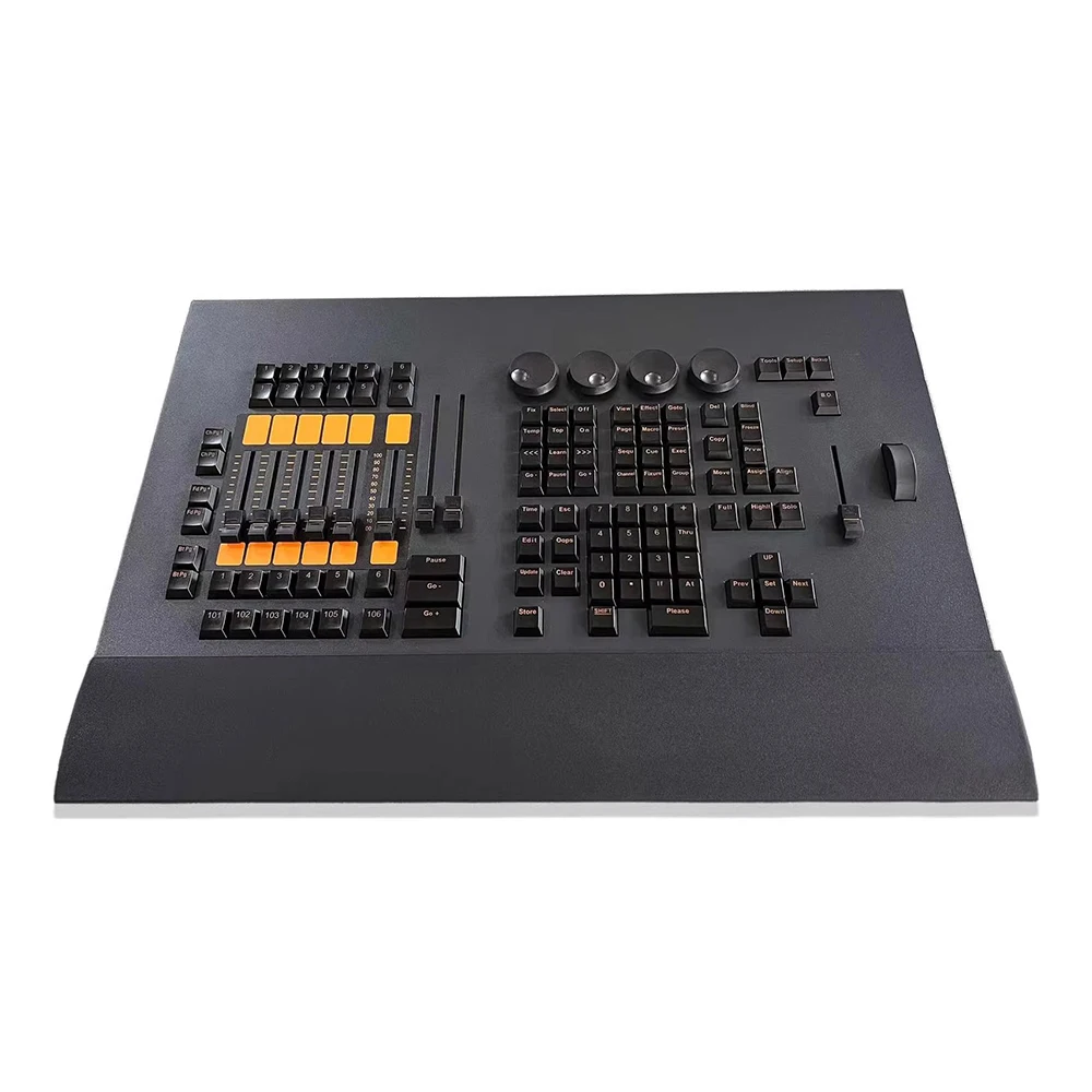 console de iluminacao de palco profissional feixe de luz em movimento led par light mixer controlador dmx 512 01