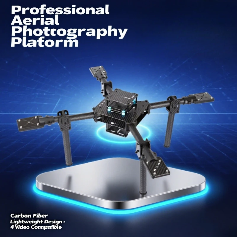 

20MM Thick Arm 550 450 680 Size Quadcopter Frame, Non-Folding Heavy Duty Drone Chassis Kit for Payload Aerial