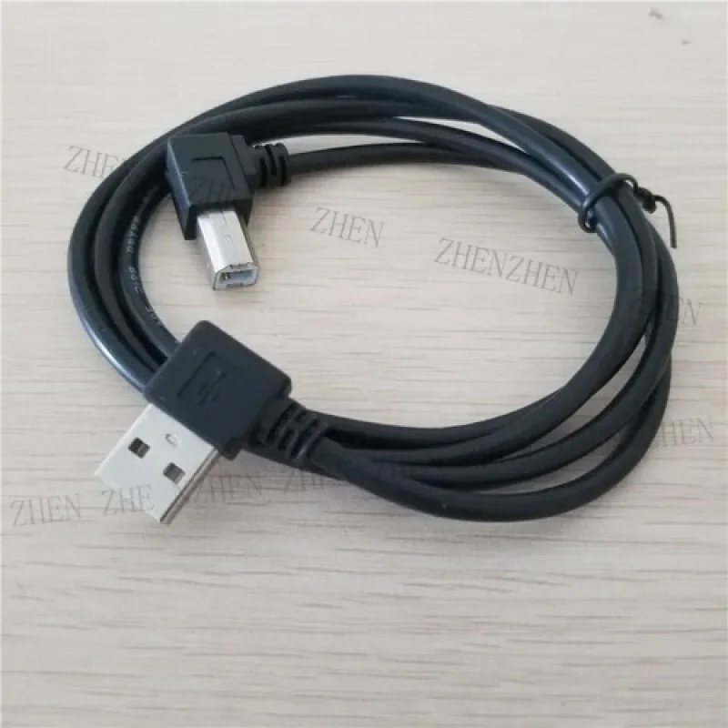 Y Y 90 Degree Right Angled USB 2.0 B Printer Data Cable A Left Computer Print Cable