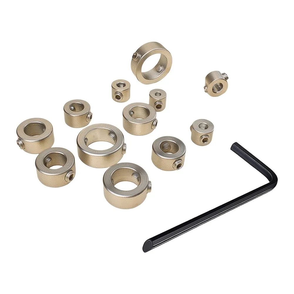 3 Mm Drill Bit Depth Stop 304 Stainless Steel Construction Dual Hex Socket Design For Consistent Drilling Results