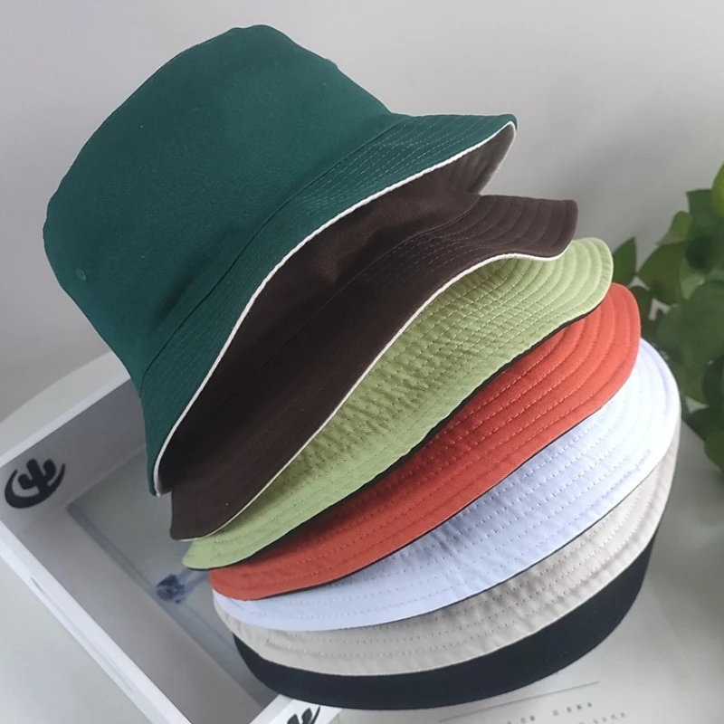 Big Size 64cm Bucket Hat Enlarged Deepening Women Big Head Double-sided Fisherman Hat Men Large Size Large Tide Hip Hop Sun Hat