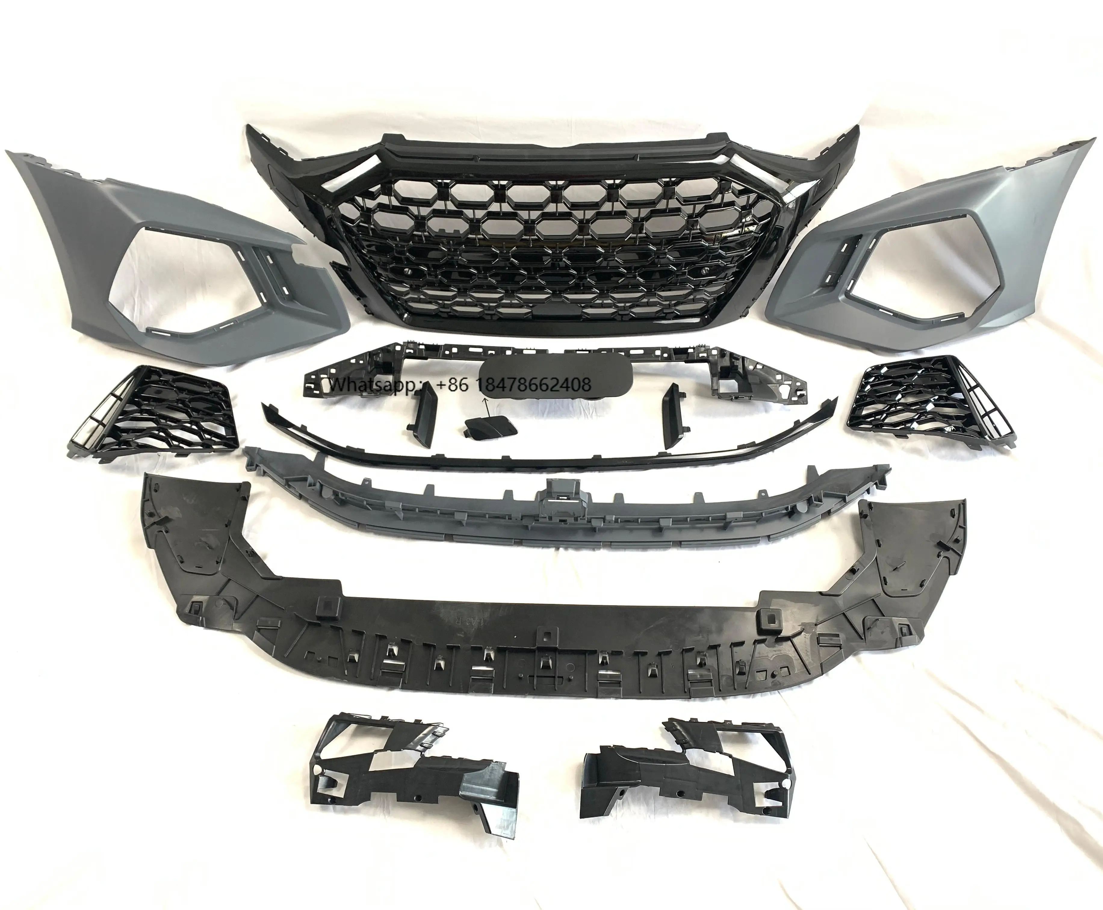 

Hot Selling Product Auto Body Parts Front Bumper Assy High Quality for A3 (2021-2024) RS3 Front Bumper Kit