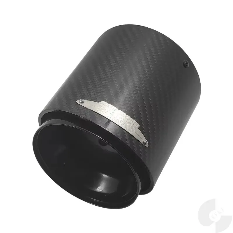 Высококачественный 4-цветный глянцевый карбоновый наконечник глушителя Tiy для BMW Mini Cooper S R55 R56 R57 R58 R59 R60 R61 F54 F56 F57 F6