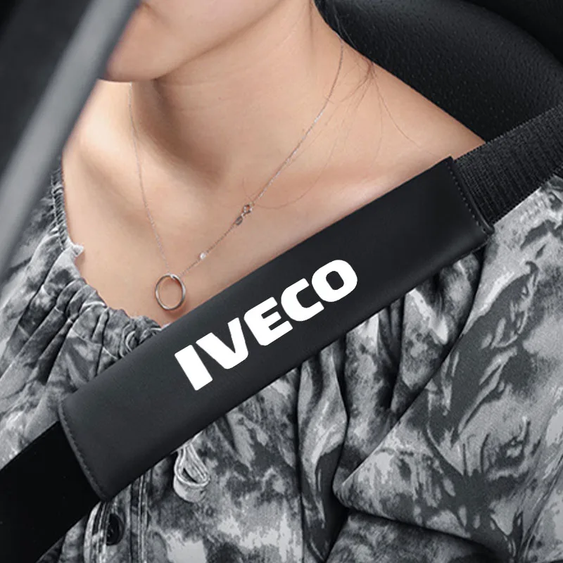 Car Safety Belt Cover Shoulder Pad for Kids Adults For Iveco Daily IV V VI Van EcoDaily Accessories Car Shoulder Protector Pad