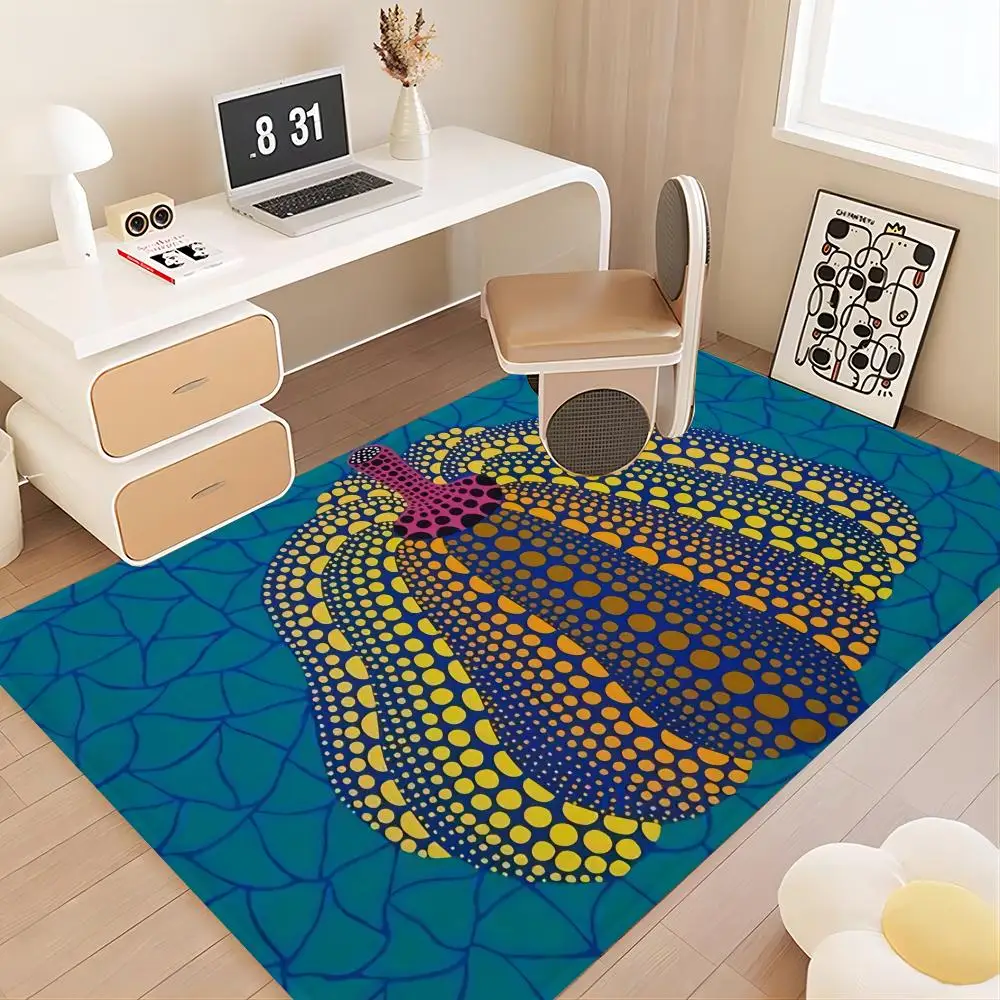 Yayoi Kusama Floor Mat Bath Mat Nordic Style Home Doormat Bathroom-Toilet Mats Bedroom Welcome Doormat