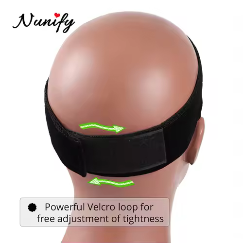 Nunify Non-slip Soft Velvet Women  Wig Grips Headband Women Velvet Wig Accessories Grip Scarf Headband Adjustable - Image 4