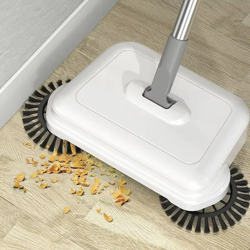 Home 2-in-1 Push Sweeper Kitchen Floor All-In-One Tool Dustpan Set Vacuum Cleaner With Mop Office Cleaning Tools Magic Broom