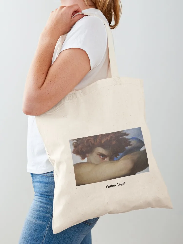 Fallen Angel Alexandre Cabanel Tote Bag free delivery bags hand bag Women's shopper bag
