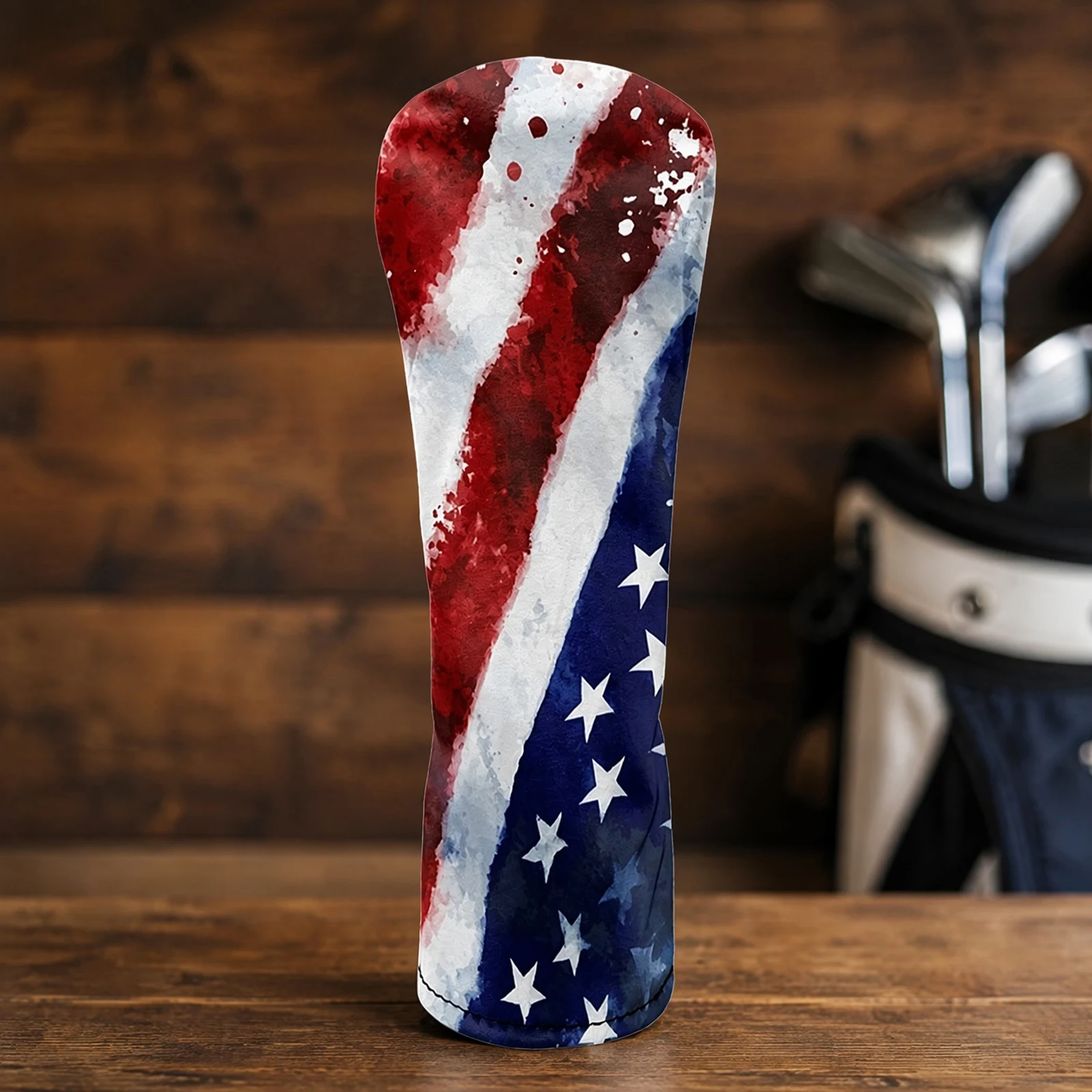 Golf Club Head Protection Cover PU Leather Dual Elastic Band Easy Off Full Coverage Available