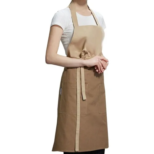 Medusa Forma Pendant Master Chef-Barista-Cook-Barber-Tattoo-Waiter Apron Beige