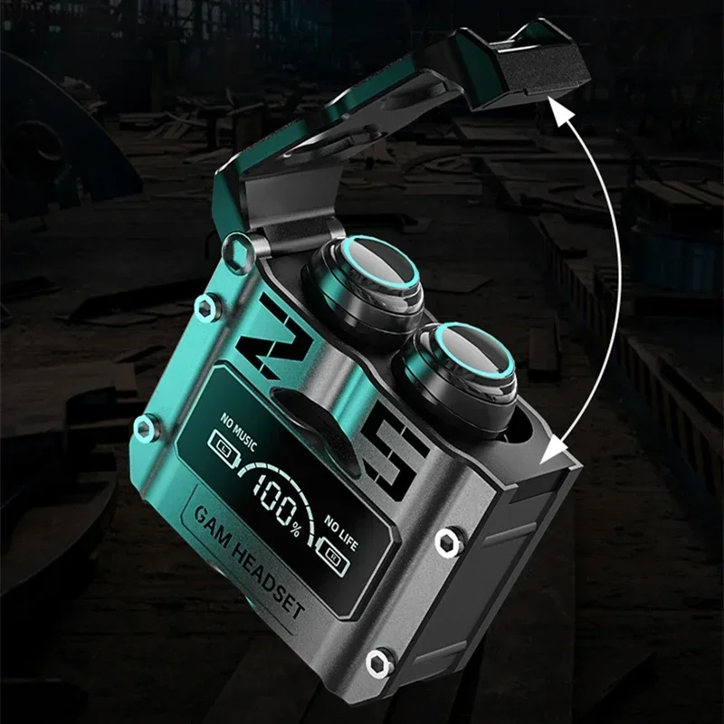 M25 Original Bluetooth 5.3 TWS Drahtlose Kopfhörer LED Display Stereo Touch Control Noise Reduction Ohrhörer