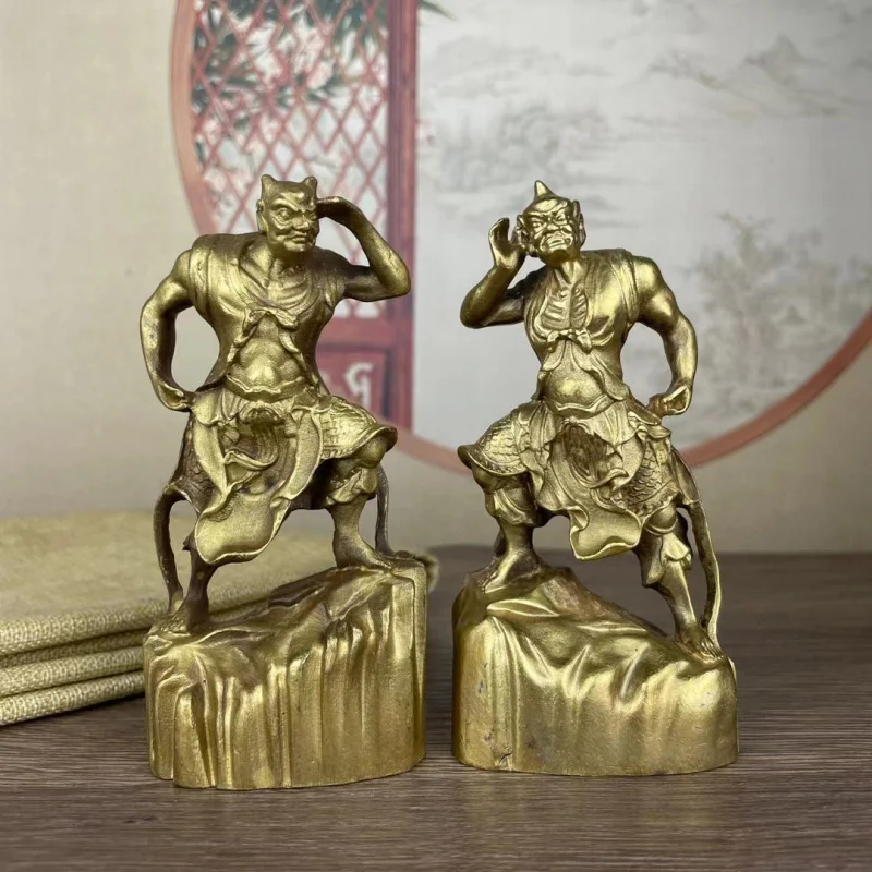 statue-de-bouddha-clairvoyant-et-vent-oreille-paire-de-hengha-deux-generations-protecteurs-gauche-et-droit-decoration-de-maison-œuvre-d'art