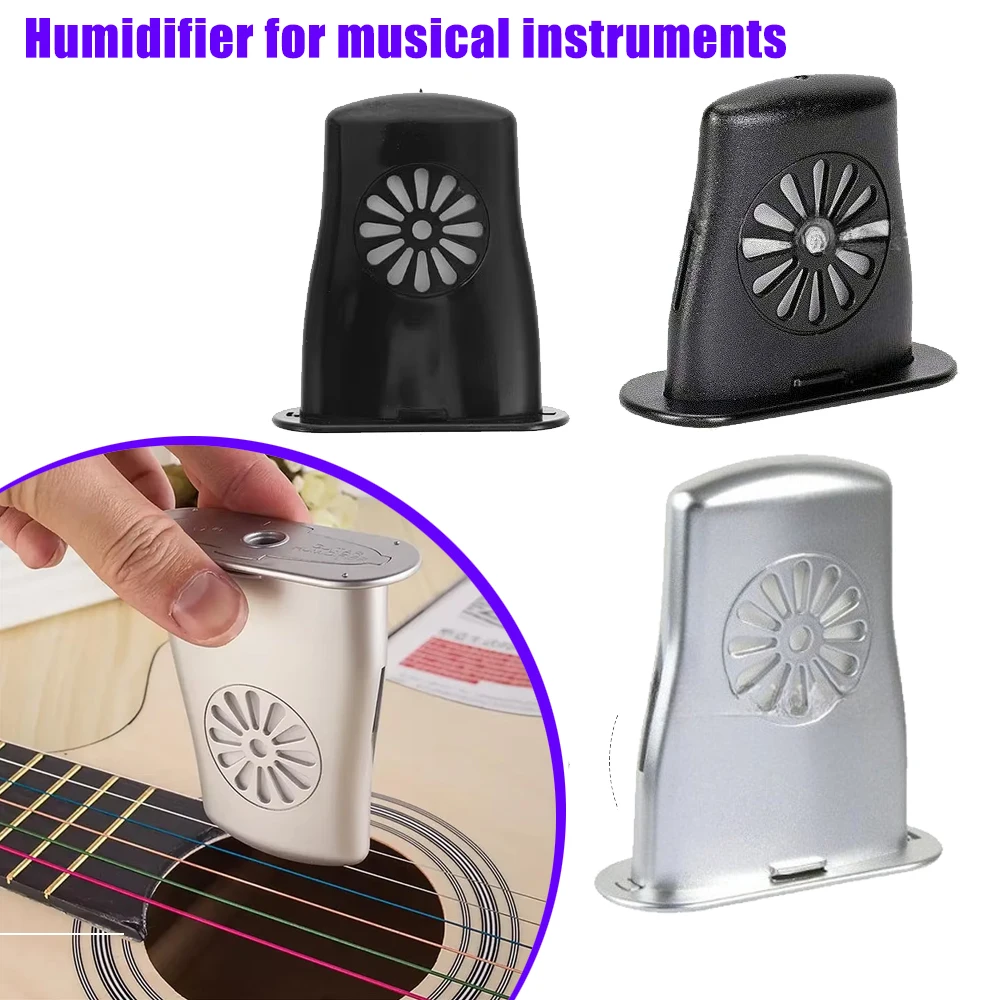 Humidity Adjustment Guitar Humidifier Acoustic Sound Hole Humidifier Anti Drying Anti Panel Cracking Instrument Care Accessories