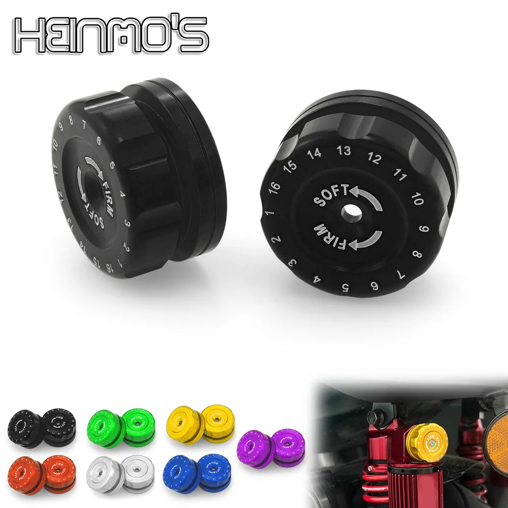 

Universal For Profender Motorcycle Aluminum Alloy Shock Absorber Adjusting Cover Accessories