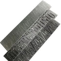 58HRC Damascus Steel Blade Billets DIY Knife Making Raw Material Sandwich Vg10 Fixed Blade Folding Knife Blanks  Heat Treatment