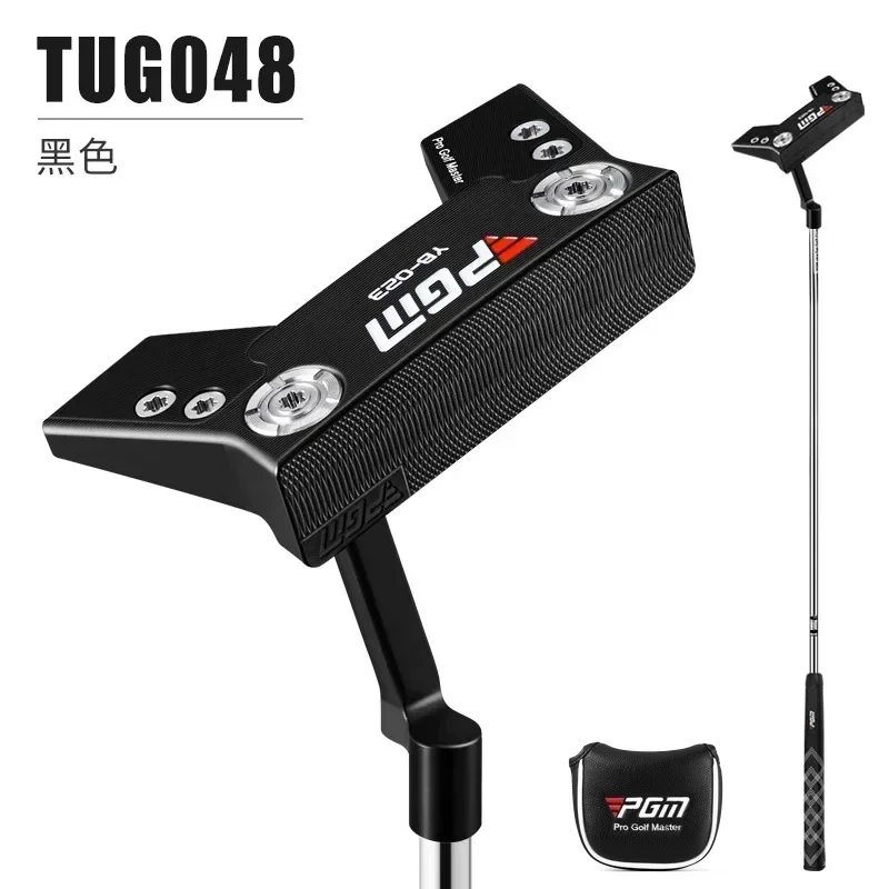 Advanced PGM Men's Golf Putter TUG048,Aviation Aluminum Series Golf Clubs,Single Stable High Fault Tolerant Club With Sight Line