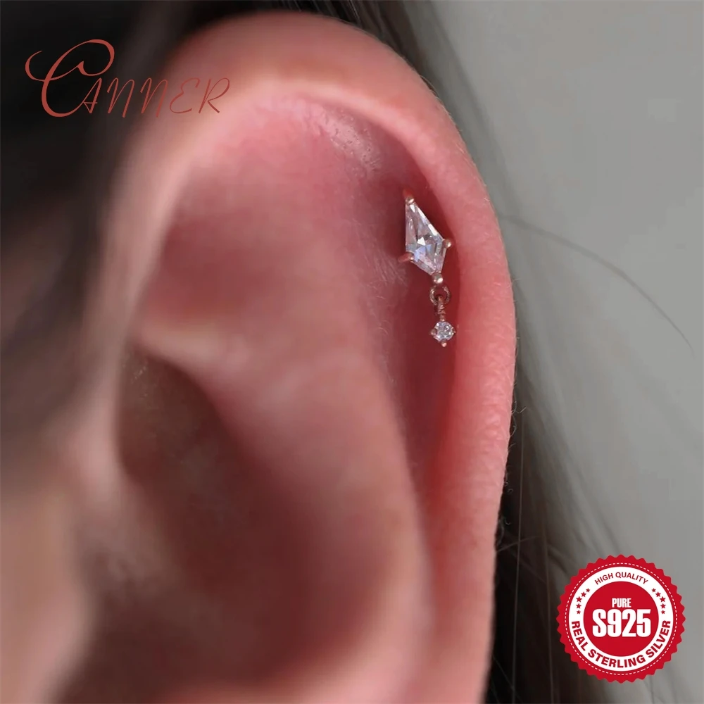 925 Sterling Silver Colorful Flat Top Stud Earrings for Women Minimalist Colorful Earrings Hypoallergenic Everyday Jewelry