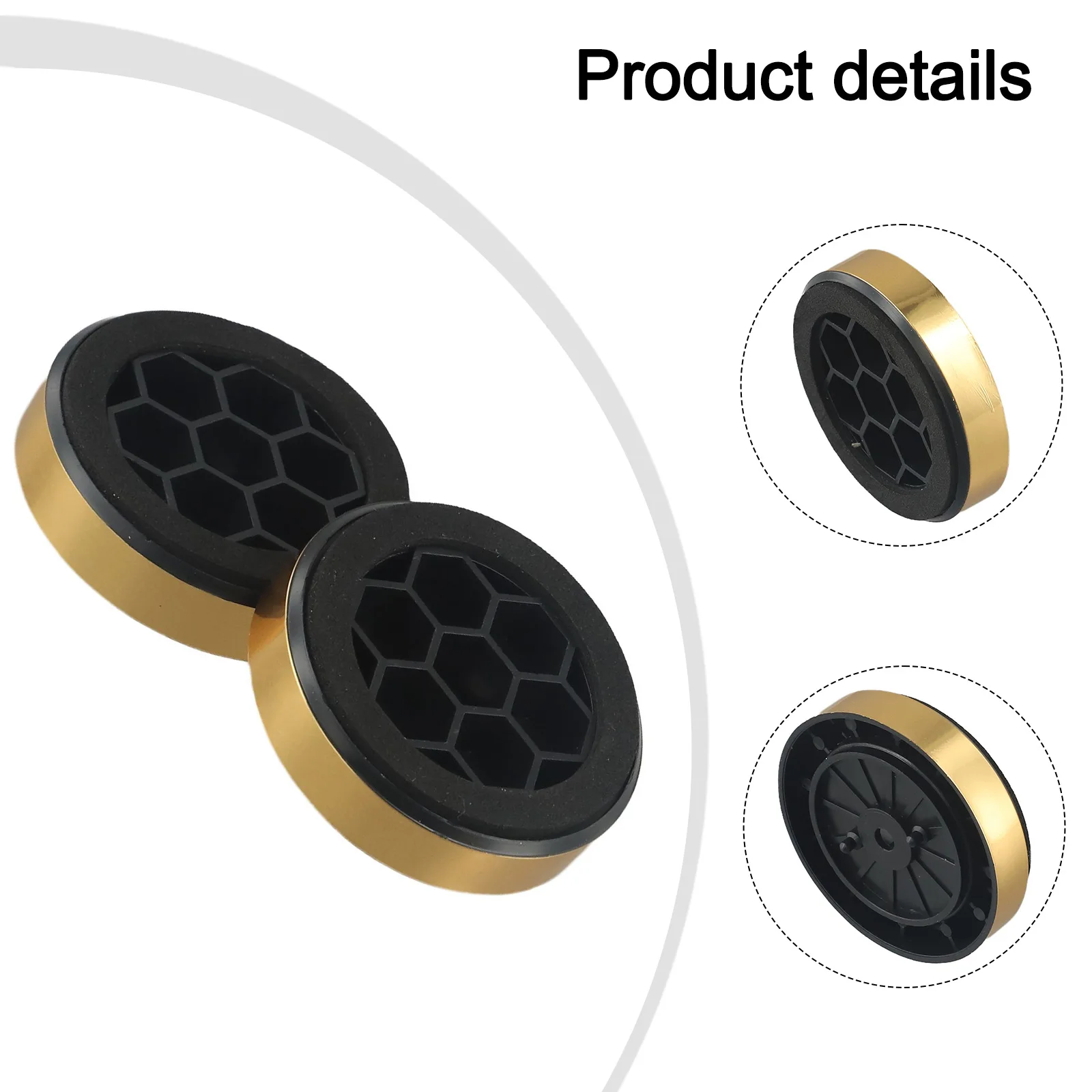 12 PCS Speakers Feet Pad Shock Absorption Damping For Audio Stereo Speakers Amp Foot Pad Audio Suspension Foot Pad