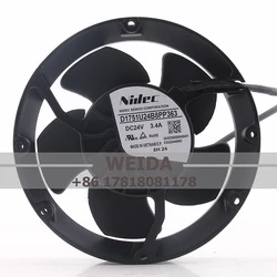 Original Japanese SERVO 12V 48V DC24V 3.4A EC AC 17CM 172*150*51 17251 High air Volume converter D1751U24B8PP363 cooling fan