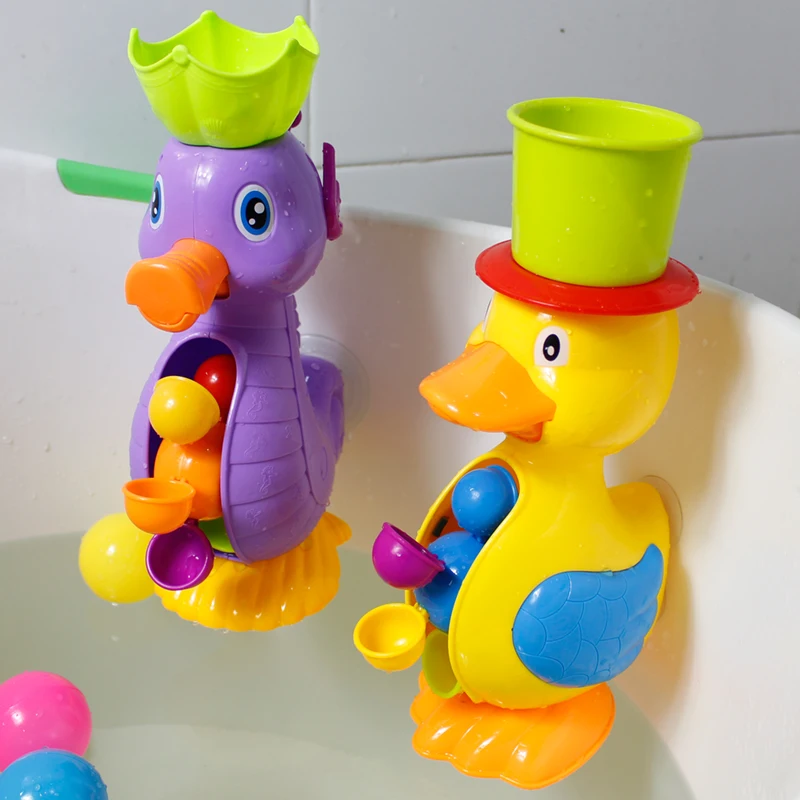 Baby Bath Toys Bubble Machine Duck Crabs Music Kids Bath Toy Bathtub Automatic Bubble Maker Baby Bathroom Toy for Children