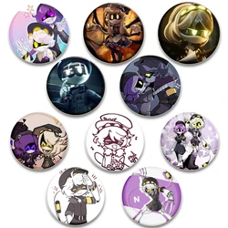 Murder Drone Uzi X N Cute Anime Button Pin Creative Cartoon V Fan Art Brooch Badge Backpack Decor Fans Collect Friends Gift