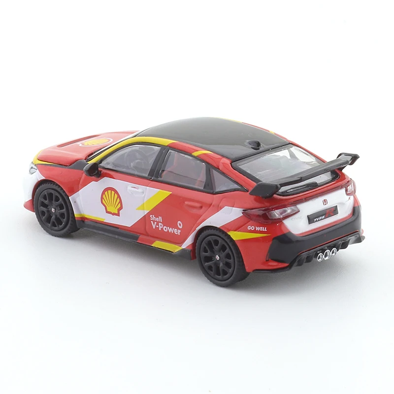 XCARTOYS 1/64 SHELL HONDA CIVIC TYPE R FL5 Car Alloy Toys Motor Vehicle Diecast Metal Model Kids Xmas Gift Toys for Boys