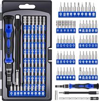 62 in 1 Precision Screwdriver Kit, Electronics Repair Tool Kit, Magnetic Driver Kit with Flexible Shaft, Extension Rod for Mobil