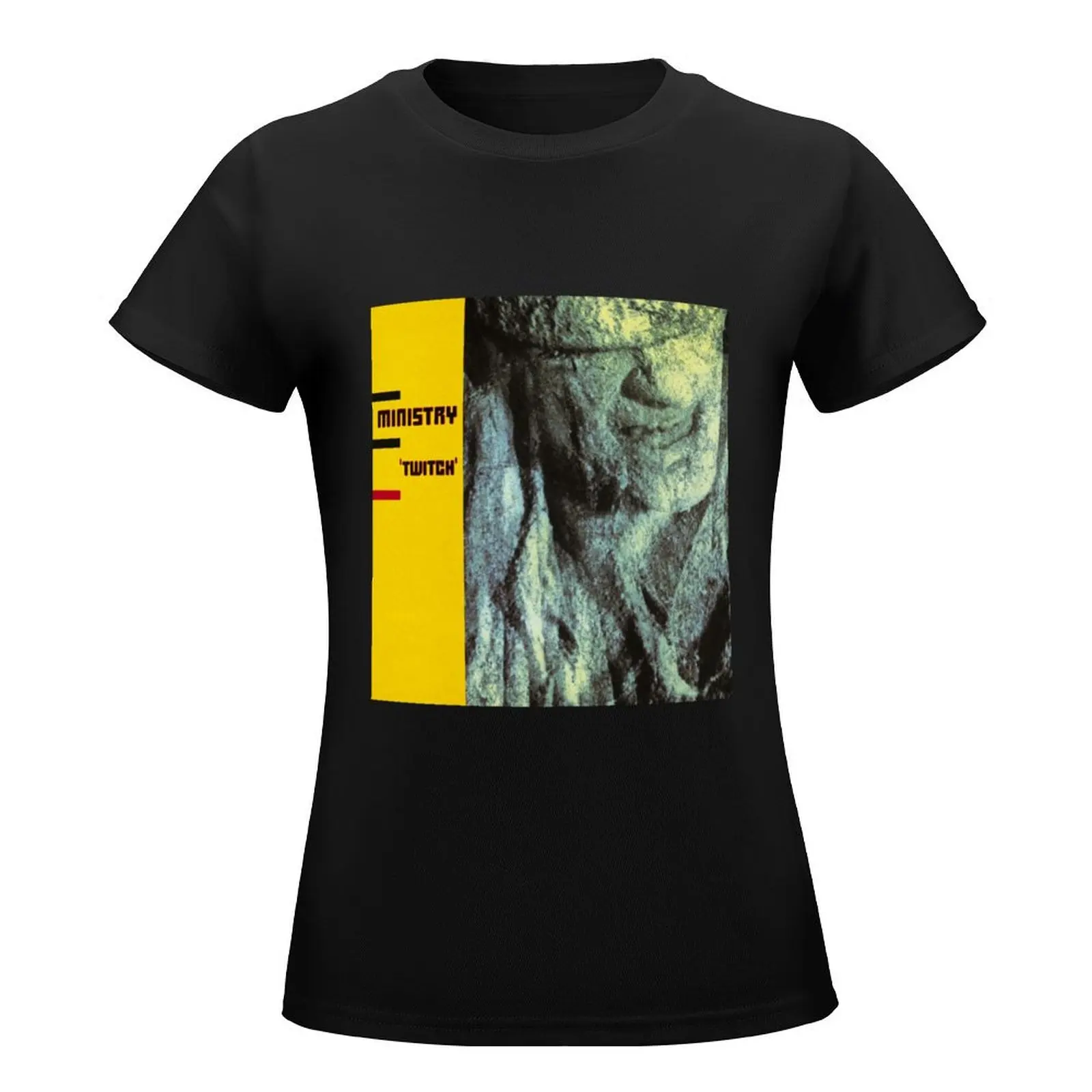 Ministry twitch T-Shirt tees summer top tops t shirts for Women loose fit