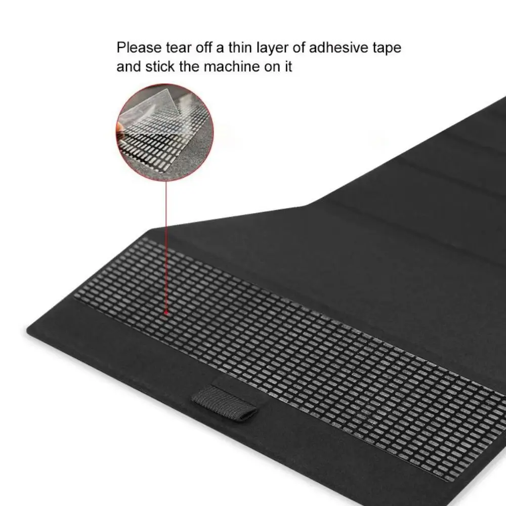 Foldable E-Reader Case Paste Type Wear-resistant Back Cover Anti-fall Leather Protective Shell for Onyx BOOX MAX Lumi/MAX3