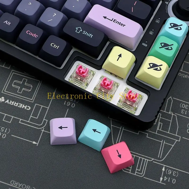 Space 133 key 7U KeyCaps XDA Dye Sub para interruptores MX GK61/64/68/84/87/96 HU8D