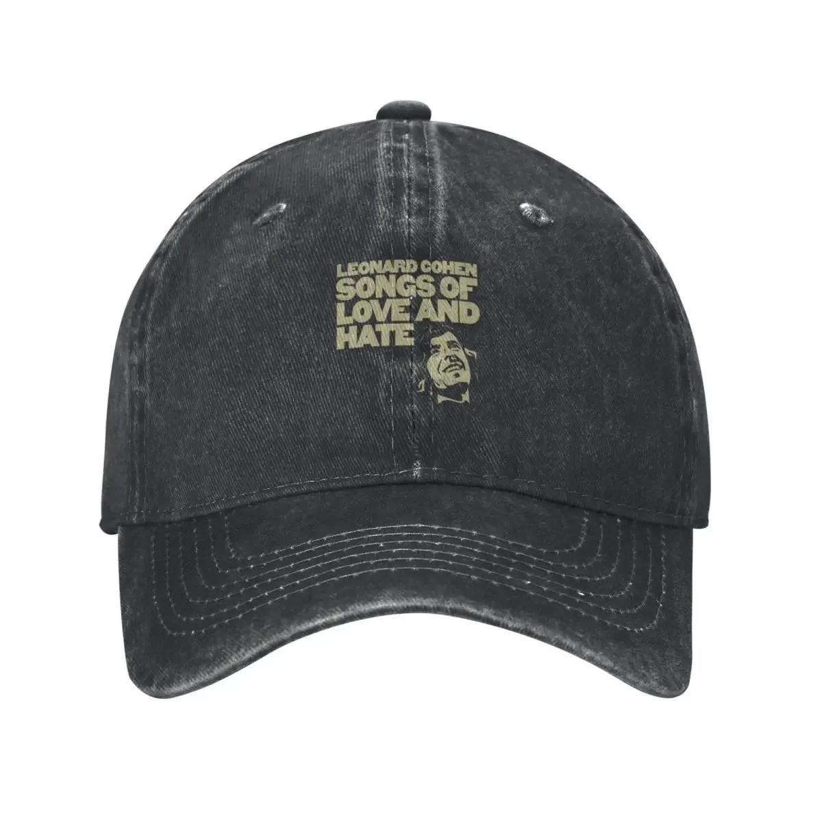 Leonard Cohen Songs of Love And Hate Baseball Cap Snapback Cap Wild Ball Hat Hats Woman Men's