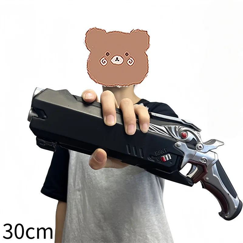 Modelo de Cosplay Gabriel Reyes escopeta revólver pistolas OW Reaper Jackhammer arma Prop armas seguridad PU goma Halloween sin disparo