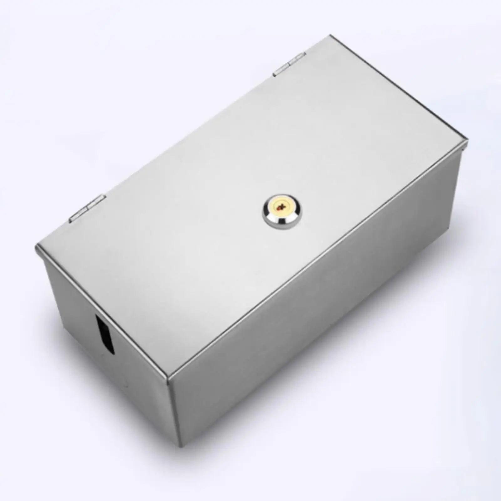 Outdoor Waterproof Electrical Box Metal Enclosure for Extension Cord Cover Heavy Duty Lockable Socket Protector for Wall
