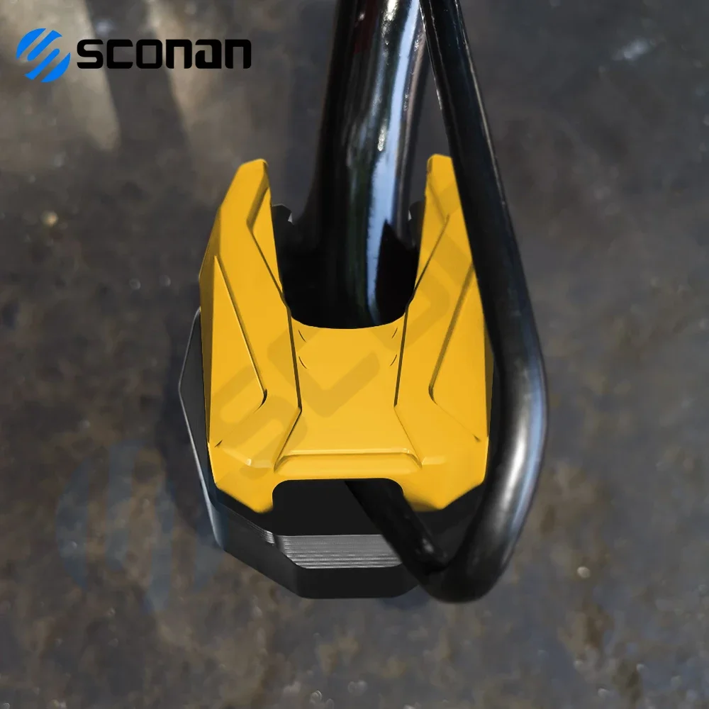 

For Honda ADV150 2019 2020 2021 2022 2023 Motorcycle Accessories Aluminum Kickstand Foot Side Stand Extension Pad Support Plate