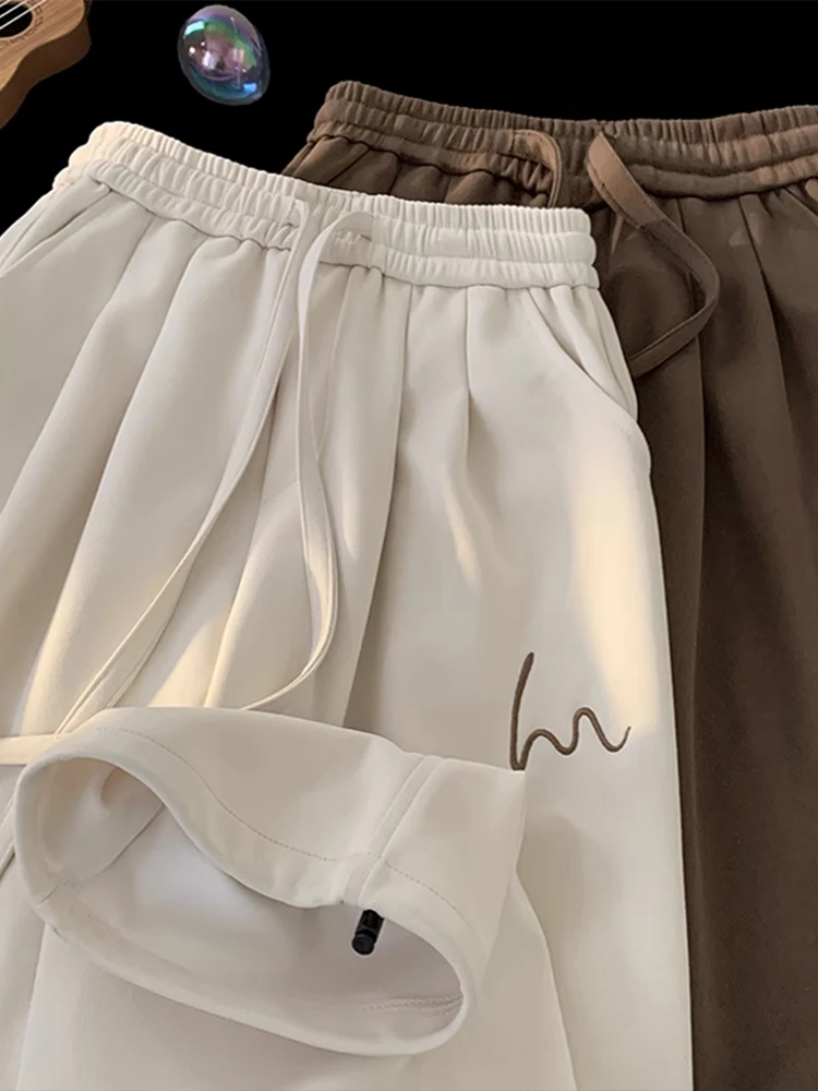 

Мужские повседневные брюки American Sle оверсайз, прямые, свободного кроя, спортивные, модные, длинные, в стиле кэжуал