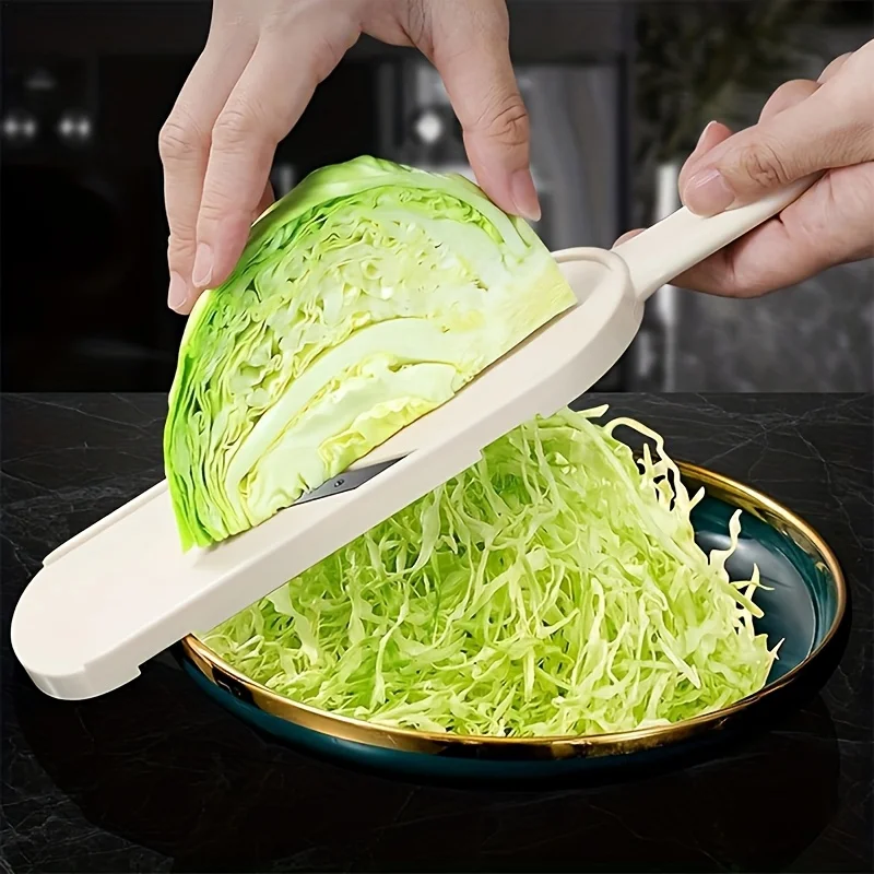 Cabbage Grater, Onions Cucumbers Potatoes Cabbage Scraping for Salad Cutting, Ultra-fine Slicing and Shredding Tool Kitchen Tool