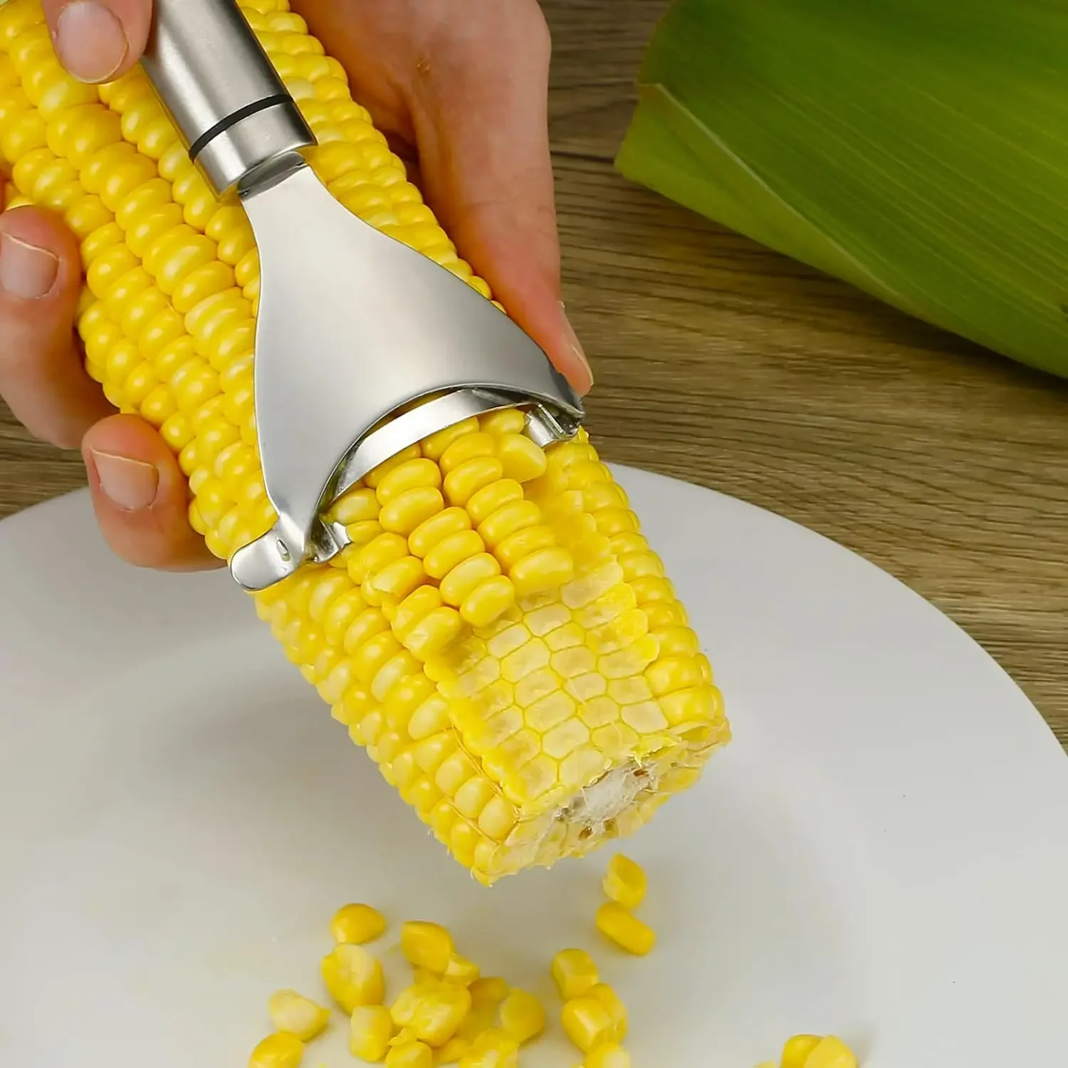 

Рубанок для изготовления кукурузы из нержавеющей стали с эргономичной ручкой