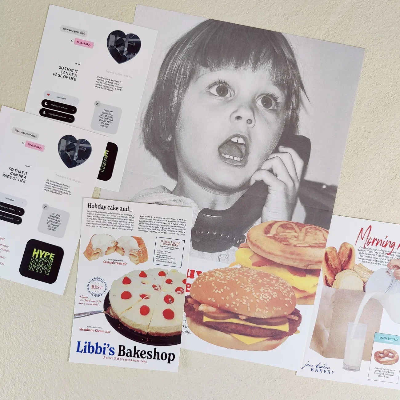 شخصيات OAB الكورية 202hosil مجلة ذات المناظر الطبيعية الخلابة ريترو سكرابوكينغ ملصق المواد التصوير ملصق حزمة الحرف اليدوية