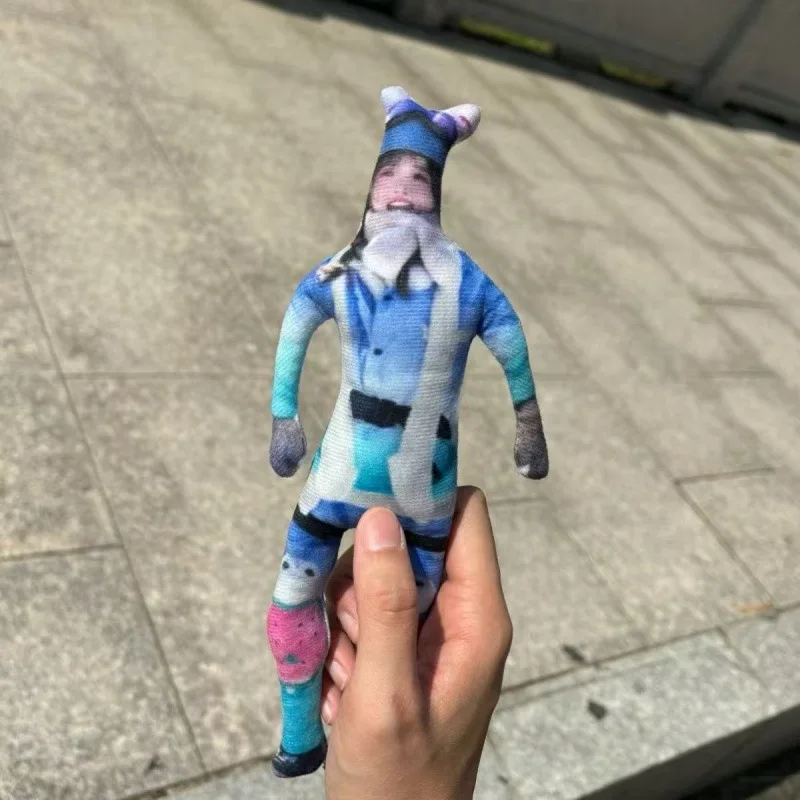 Personalized dad photo plush toy, customized full body design, Father's Day souvenir