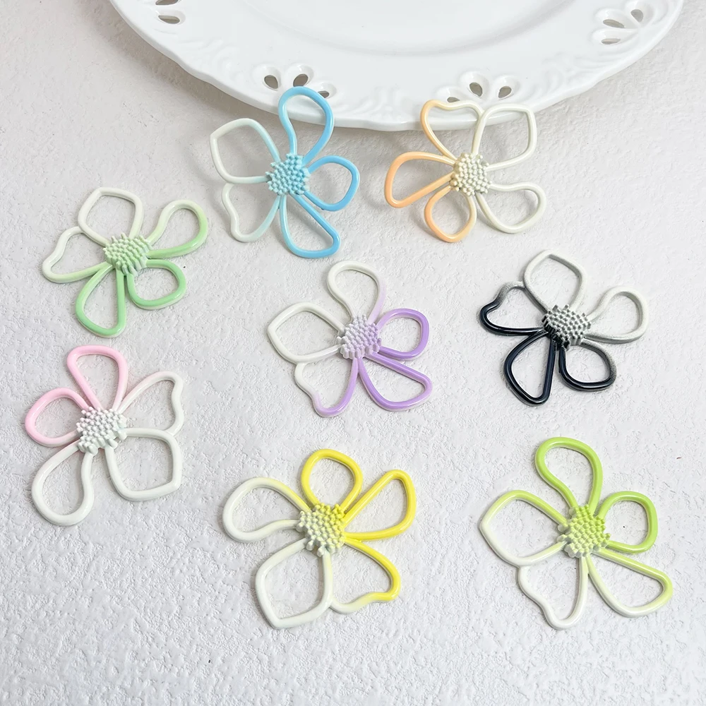 

Cordial Design 50Pcs 37*43MM DIY Pendant/Paint Effect/Hand Made/Flower Shape/Bag Pendant/Jewelry Findings & Components #194749