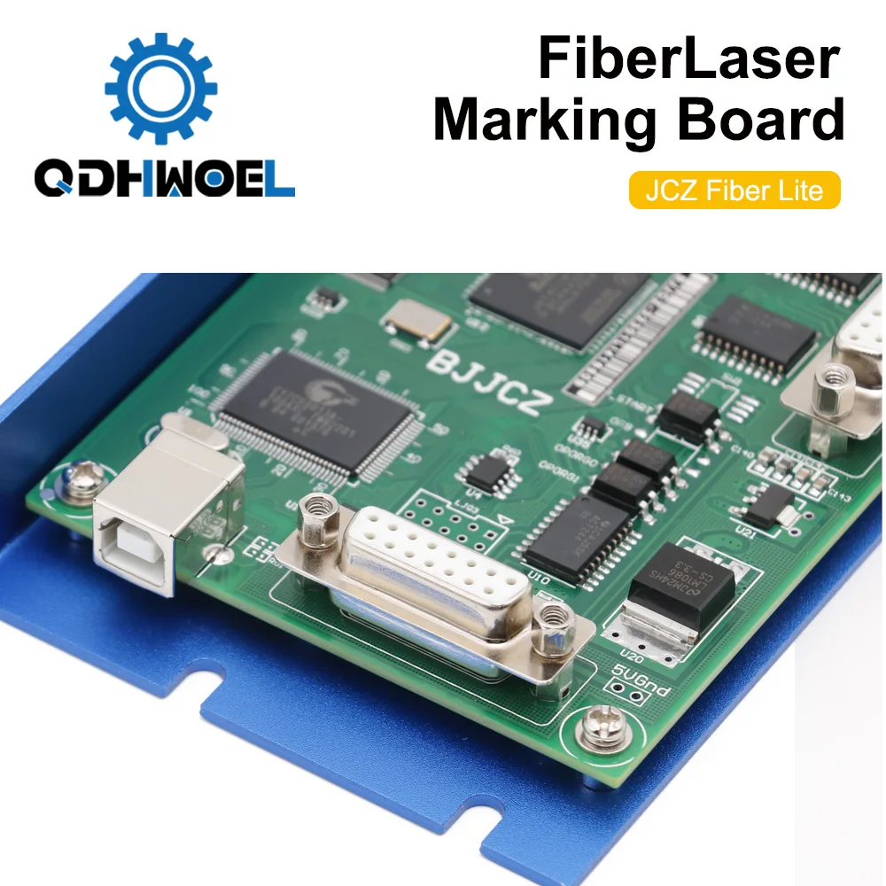 QDHWOEL BJJCZ ليزر بطاقة تحكم ، JCZ لوحة التحكم LMCV4-FIBER-M Emzcad FBLI-B-LV4 الألياف آلة وسم IPG Raycus ماكس