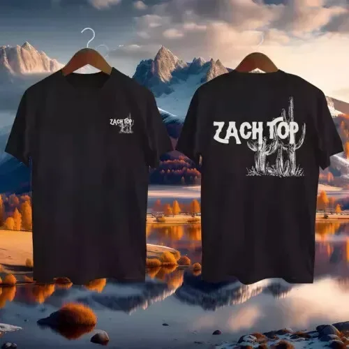 Zach Top T-Shirt Cold Beer Country Music Tour 2025 Comfy Cozy T-Shirt Gift S-5XL