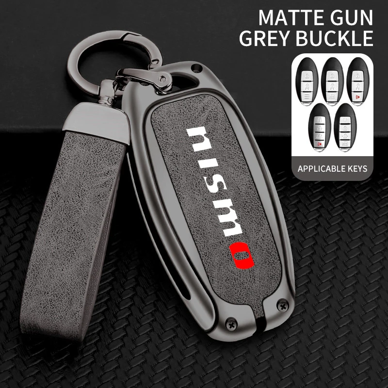 Car Key Case Cover for Nissan Nismo Logo Qashqai J11 J12 Teana Altima Ariya Juke Murano Micra Kicks X-trail T32 T31 Accessories