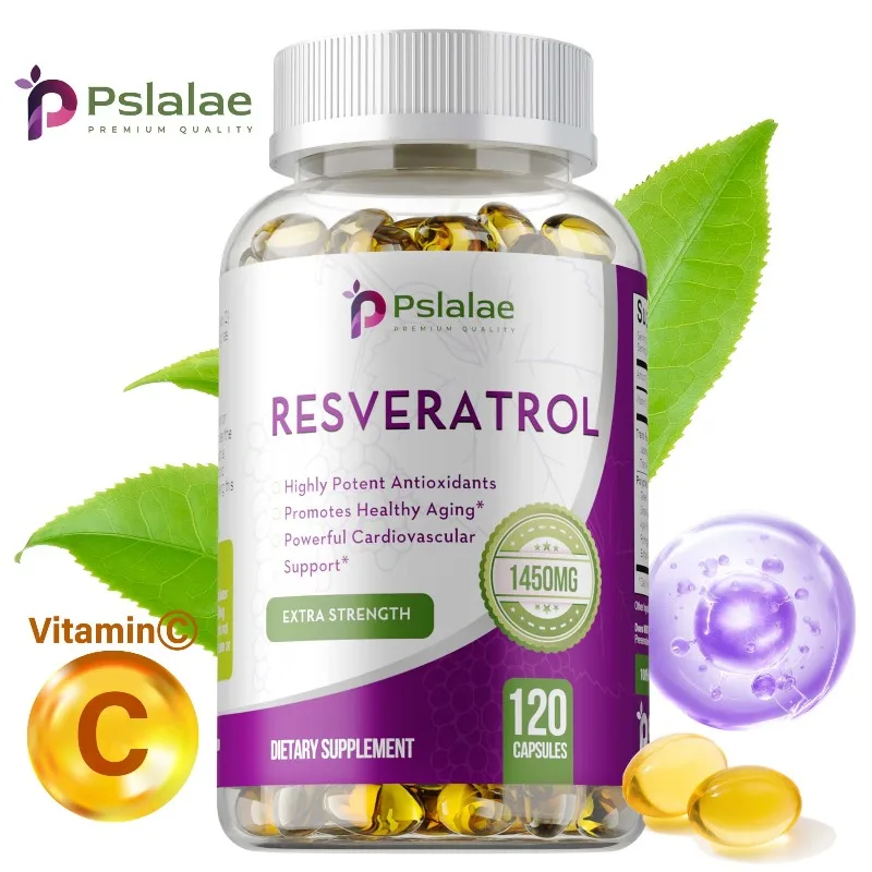

Resveratrol Extract - Antioxidants, Skin Radiance, Support Cellular Energy and Repair, Promotes Heart and Cardiovascular Health