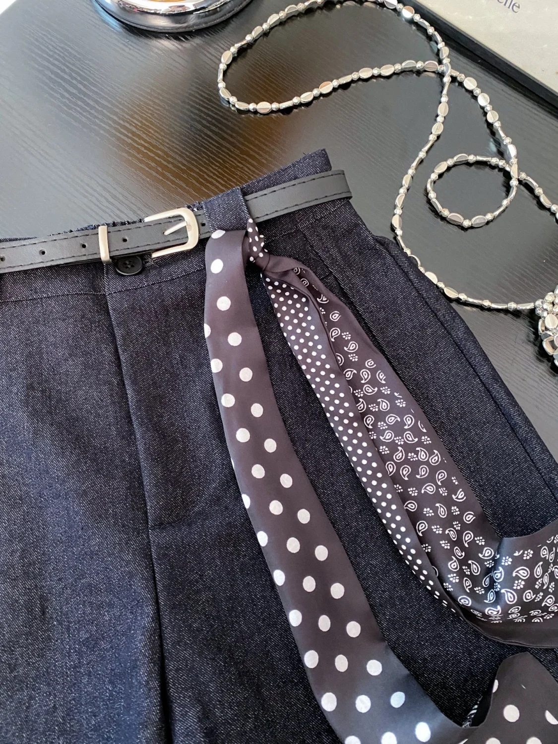 Y2K عادية خمر عالية الخصر الدانتيل يصل السراويل المرأة الصيف سليم صالح الصلبة واسعة الساق السراويل الشارع الشهير العصرية مثير كول فتاة الزي